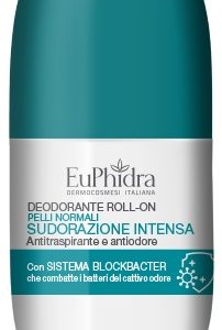 Euphidra - deodorante roll-on sudorazione intensa 50ml