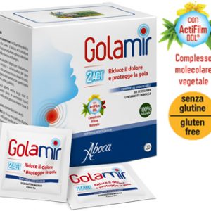 Aboca - golamir 2 act riduce il dolore e protegge la gola 20 compresse