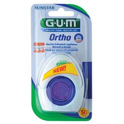 G.U.M - filo intendertale ortho floss 50 uses