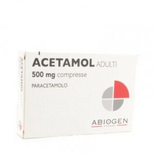 Acetamol - Adulti 500mg paracetamolo 20 compresse
