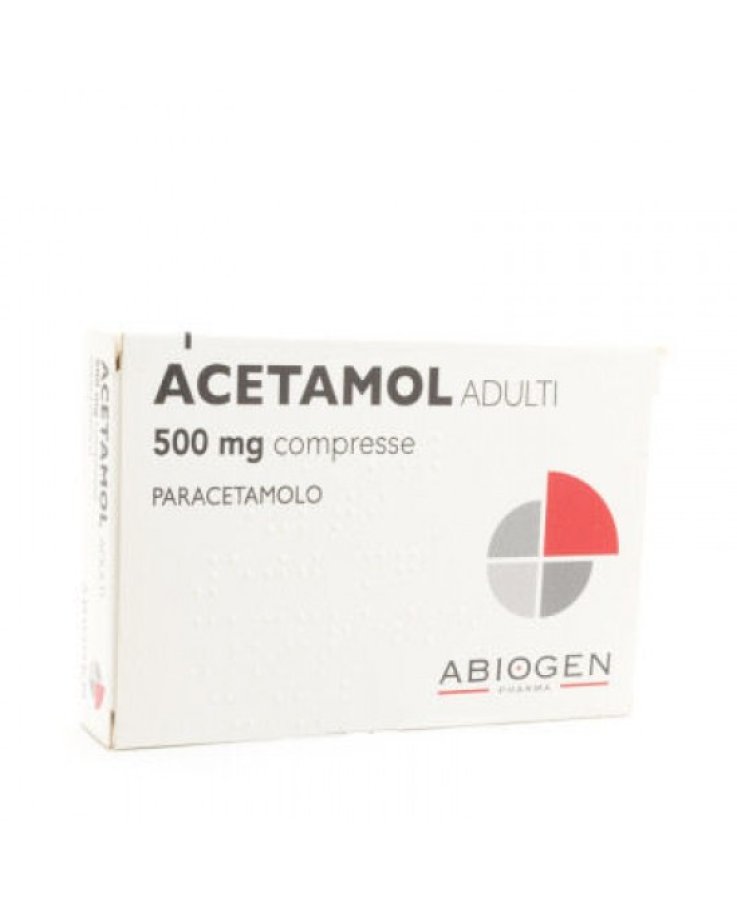 Acetamol - Adulti 500mg paracetamolo 20 compresse