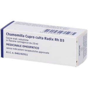 Weleda - Chamomila cupro culta radix rh 3 gocche 20ml