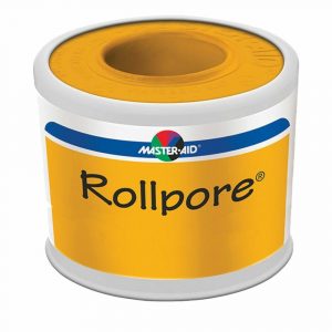 Master-aid - rollpore cerotto in tessuto non tessuto bianco latex free 5m x 5cm