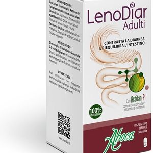 Aboca - Lenodiar adulti contrasta la diarrea e riequilibra l'intestino 20 capsule