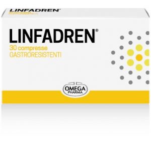 Omega - Linfadren 30 compresse per il drenaggio del liquidi corporei