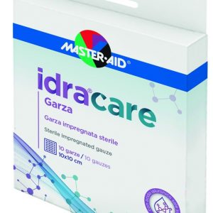 Master-aid - idracare garza impregnata sterile 10pz 10x10cm