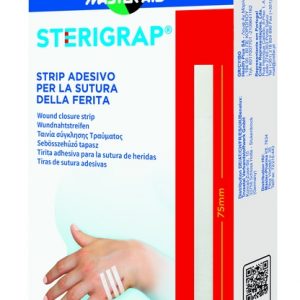 Master-aid - sterigrap strip adesivo per la sutura della ferita 6pz 75mm x 6mm