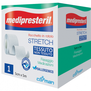 Medipresteril - rocchetto in rotolo stretch 5cm x 5m