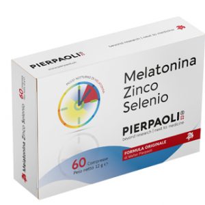 Pierpaoli - Melatonina, zinco, selenio 60 compresse