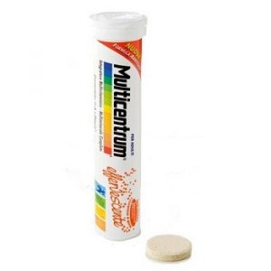 Multicentrum - Adulti efervescente arancia multivitaminico-multiminerale 20cpr