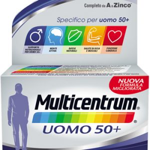 Multicentrum - Uomo 50+ multivitaminico-multiminerale 30cpr