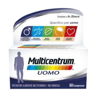 Multicentrum - Uomo multivitaminico-multiminerale 60cpr