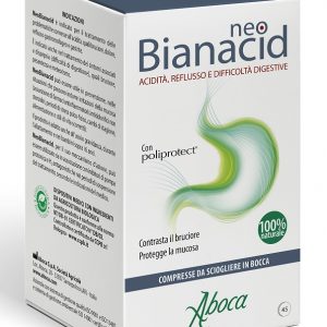Aboca - neo bianacid per acità, reflusso e difficolta digestive compresse 45pz