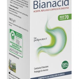 Aboca - neo bianacid per acità, reflusso e difficolta digestive compresse maxi formato 70