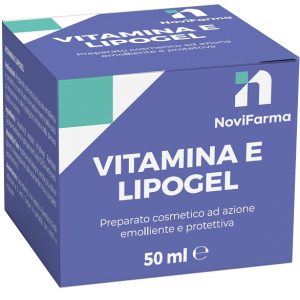 NoviFarma vitamina e lipogel emoliente e protettivo 50ml