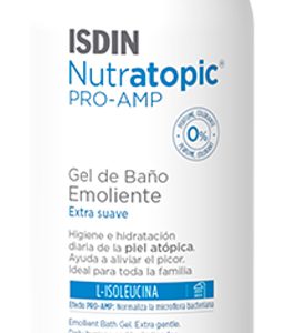 Isdin nutratopic gel da bagno emoliente pelle atopica ipoallergenico 400ml