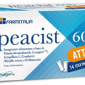 Farmitalia - Peacist atack 600 integratore alimentare a base di D-mannosio 14 stick pack