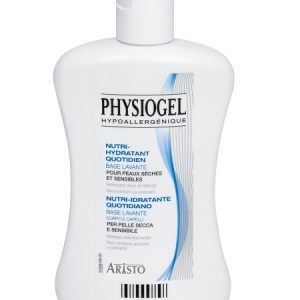 Physiogel ipoallergenico nutri-idratrante quotidiano base lavante corpo e capelli 250ml