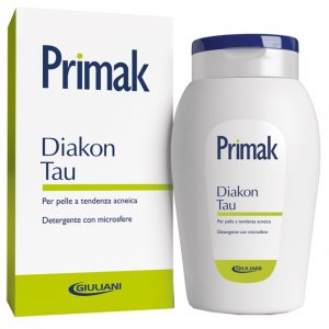 Primak diakon tau detergente con microsfere per pelle acneica 200ml