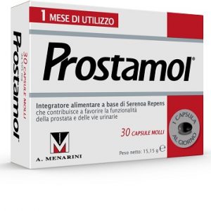 Menarini - Prostamol integratore a base di serenoa repens 30 capsule molli