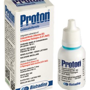 Biotrading - Proton colecalciferolo integratore di colecalciferolo gocce 15ml