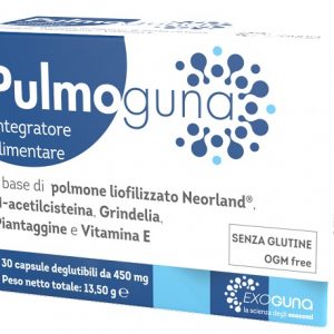 Pulmoguna - integratore alimentare 30 cps