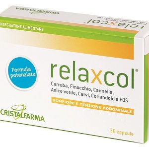 Cristalfarma - relaxcol gonfiore e tensione addominale 36 compresse