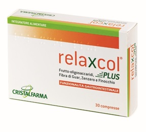 Cristalfarma - relaxcol plus funzione digestiva 30 compresse