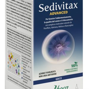 Aboca - sedivitax advanced per l'addormentamento la qualità del sonno e il rilassamento gocce 30ml