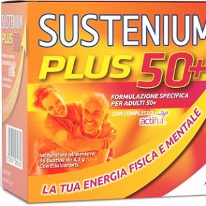 Menarini - Sustenium plus 50+ 16 bustine con edulcoranti