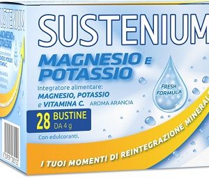 Menarini - Sustenium magnesio e potassio arancia fresh formula 28 bustine