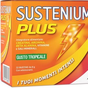 Menarini - Sustenium plus gusto tropicale 22 bustine con edulcoranti