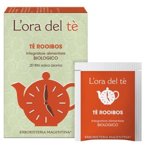 Magentina - L'ora del tè - tè rooibos biologico 20 filtri