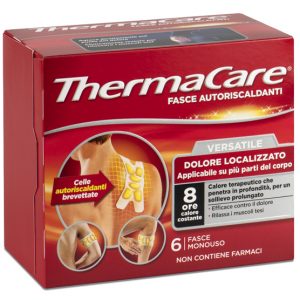 Thermacare - Fasce autoriscaldanti versatile 6 fasce monouso