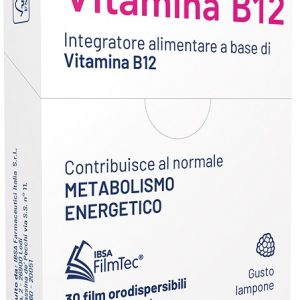 IBSA - vitamina B12 integratore alimentare metabolismo energetico 30 film orodisperisbili