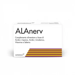 Alfasigma - alanerv complemento alimentare a base di acido lipoico e linoleico 20cps