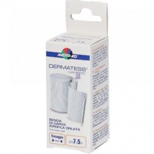 Master-aid - dermatees cambric benda di garza idrofila orlata  7cm x 5m