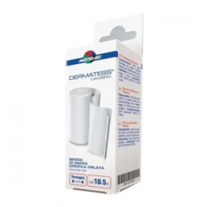 Master-aid - dermatees cambric benda di garza idrofila orlata  10cm x 5m