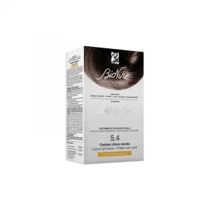 Bionike - shine on colorante capelli 5.4 castano chiaro ramato senza ammoniaca