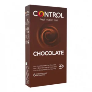 Control - 6 preservativos  chocolate