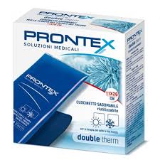 Prontex - cuscinetto sagomabile riutilizzabile per la terapia del caldo e del freddo 11x26cm