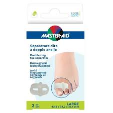 Master-aid - separatore dita a doppio anello 2pz 42,5x33,2x21,4mm