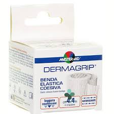 Master-aid - dermagrip banda elastica coesiva leggera compressione 4cm x 4m