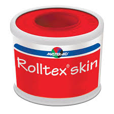 Master-aid - rolltex skin cerotto in tela rosa latex free 5m x 5cm