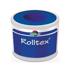 Master-aid - rollpore cerotto in tela bianca latex free 5m x 5cm