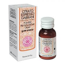 Citrato espresso gabianni - Polvere per soluzione orale arancio 43g