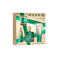 Nuxe paris - moment of serenity pack huile + parfum + gel doccia + candela
