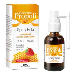 Zeta - Golasept propoli baby spray gusto fragola 30ml