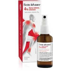 Fastuadvance - 4% spray cutaneo soluzione diclofenac sodico 25g
