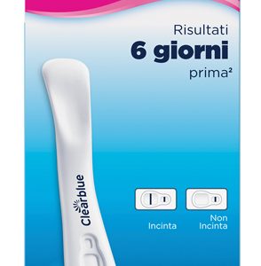 Clearblue - rilevazione precoce test di gravidanza risultati 6 giorni prima